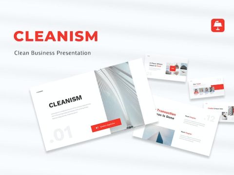 Cleanism - Clean Business Presentation Keynote