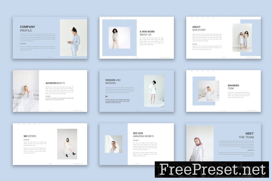 Colegea - Powerpoint Template 95QWLG3