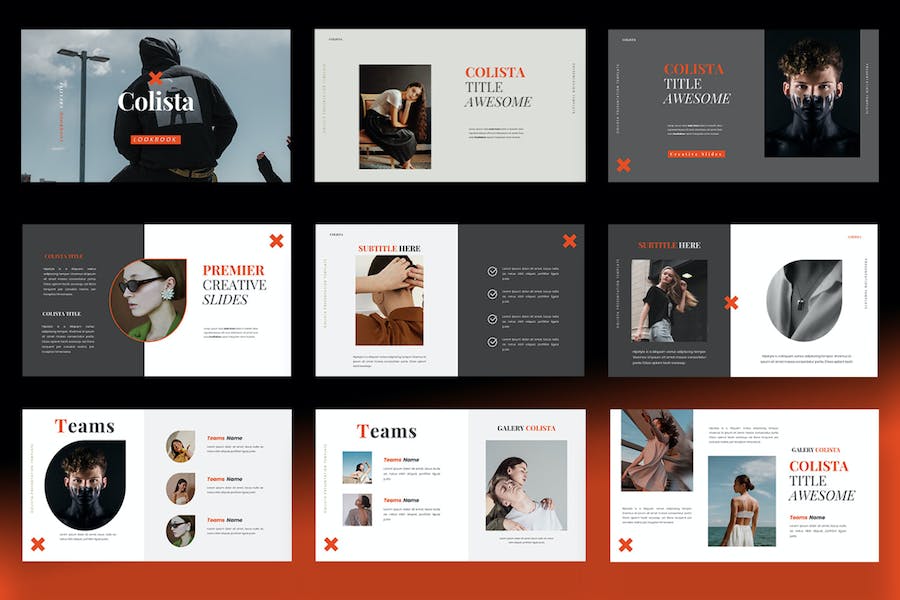 Colista Powerpoint Template TQ5FWLK