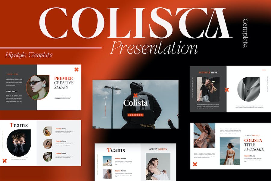 Colista Powerpoint Template TQ5FWLK