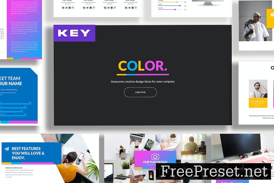 Color Multipurpose Keynote B3VSAU6