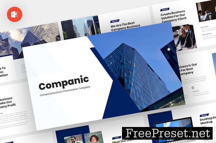 Companic - Business Powerpoint Template BNN5EP9