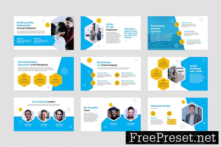 Company Profile Keynote Presentation Template