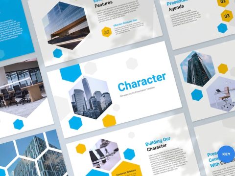 Company Profile Keynote Presentation Template