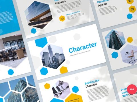 Company Profile PowerPoint Presentation Template CZZ2FRL