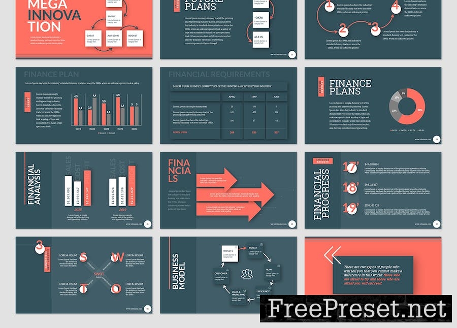 Company Profile PowerPoint Presentation Template CZZ2FRL