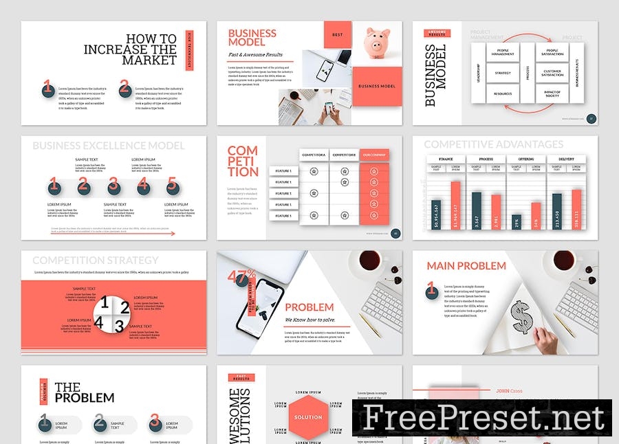 Company Profile PowerPoint Presentation Template CZZ2FRL