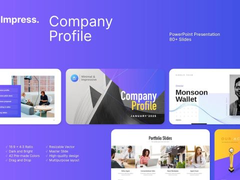 Company Profile PowerPoint Presentation YJKZZQ4