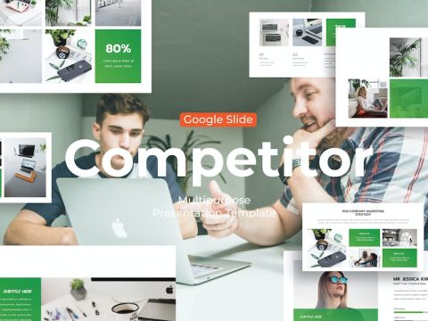 Competitor - Google Slide Template MGFDHBN