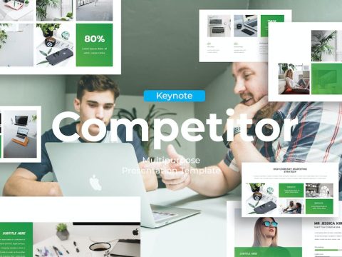 Competitor - Keynote Template VC8GKPG