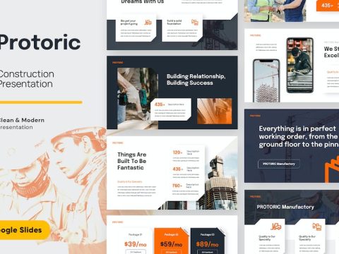 Construction Google Slides Presentation Template XQWF3HN