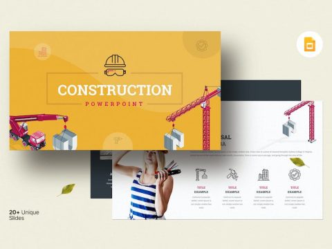 Construction Google Slides Template