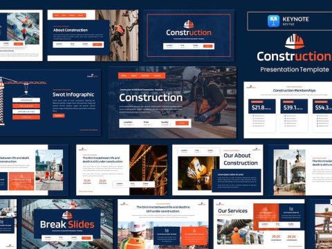 Construction & Industrial Keynote Template U9NJA2P