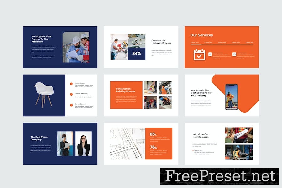 Construction - Keynote Template LST6E3U