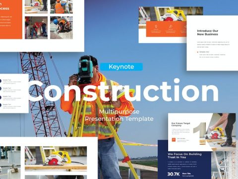 Construction - Keynote Template LST6E3U