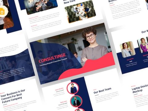 Consultinge - Consulting Google Slides Template T6KDTC7