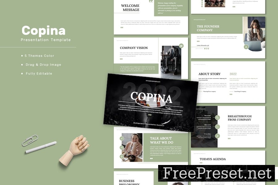 Copina - Multipurpose Keynote Template AHN2LMC