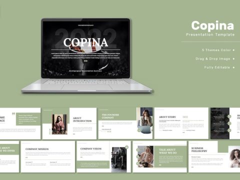 Copina - Multipurpose Powerpoint Template U3N7CKN