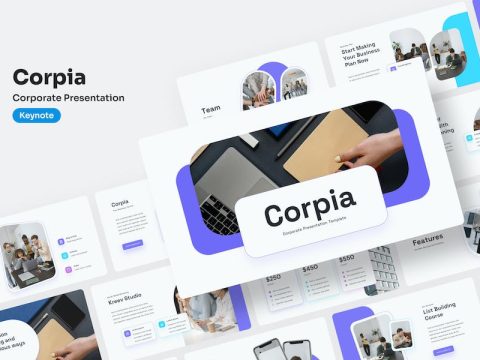 Corpia - Corporate Keynote Presentation LBRXZPZ