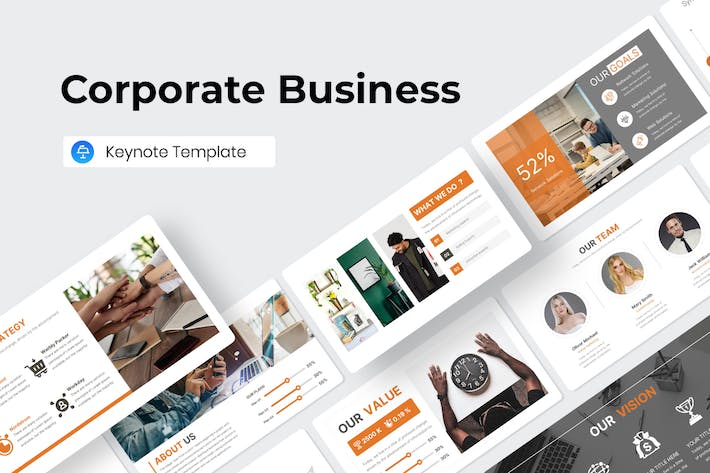 Corporate Business Keynote Presentation Template