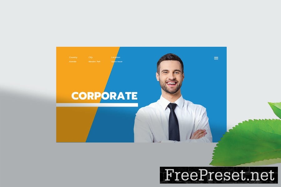 Corporate - Google Slide Template Z9LE9PU