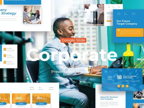 Corporate - Google Slide Template Z9LE9PU