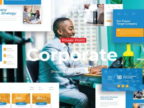 Corporate - PowerPoint Template CULRQUV