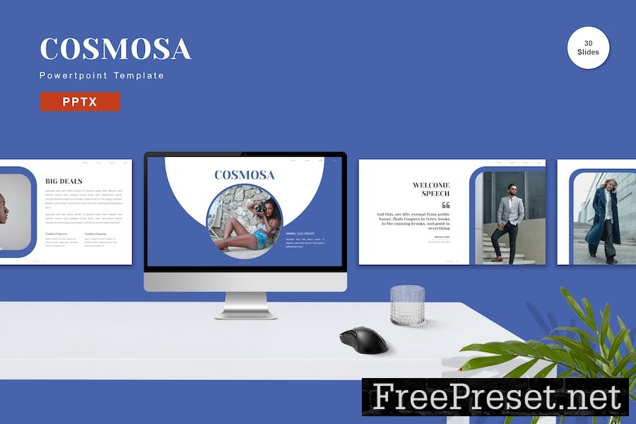 Cosmosa - Powerpoint Template VPJWAXB