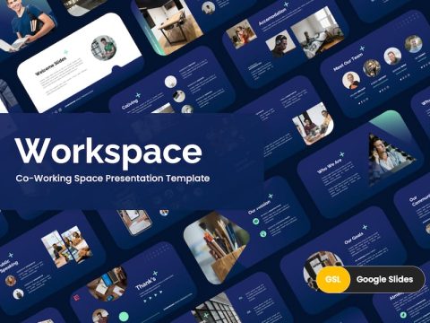 Coworking Space Google Slides Template