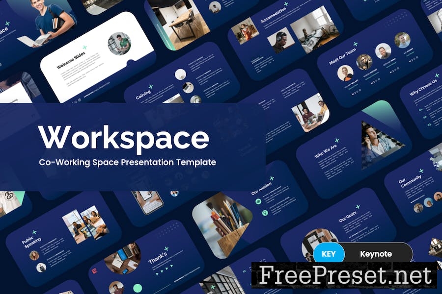 Coworking Space Keynote Template