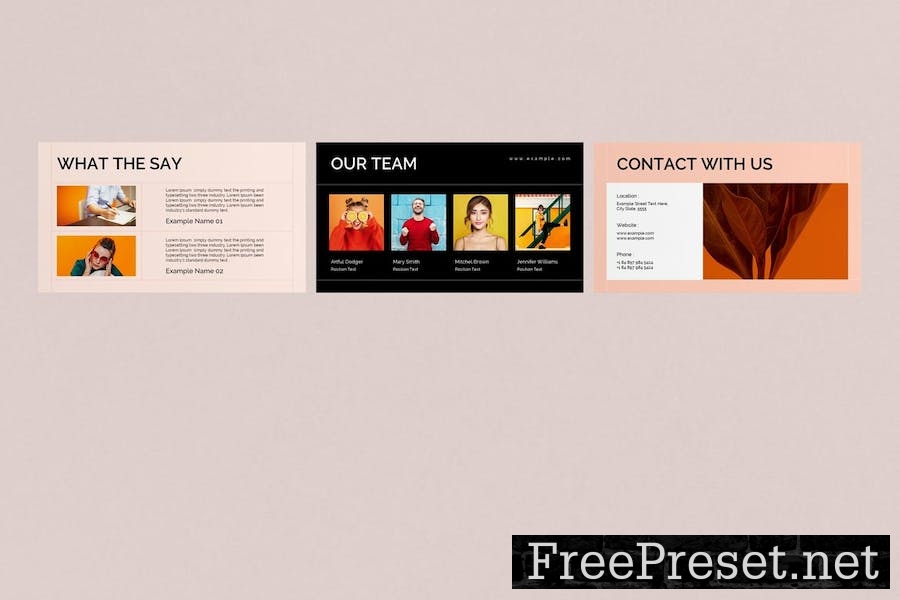 Creative Agency Keynote Presentation Template