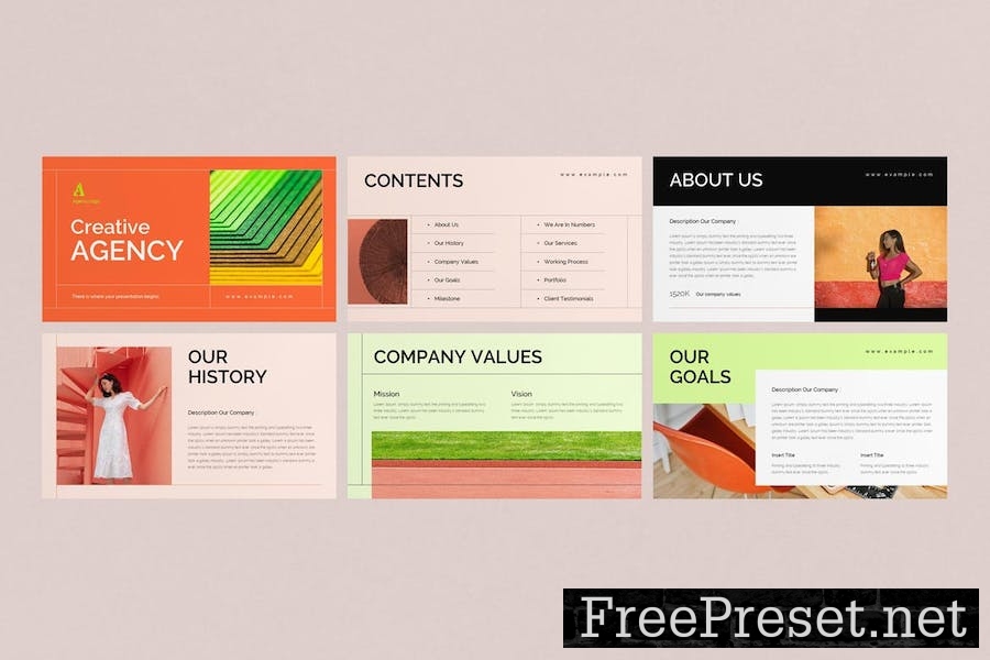 Creative Agency Keynote Presentation Template