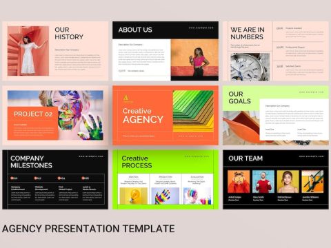 Creative Agency Keynote Presentation Template