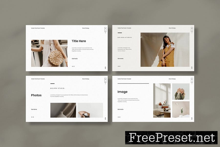 Creative Design, Portfolio Template 7WURRDM