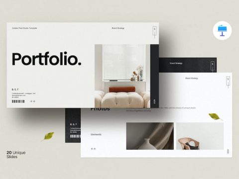 Creative Design, Portfolio Template FFXD3T6