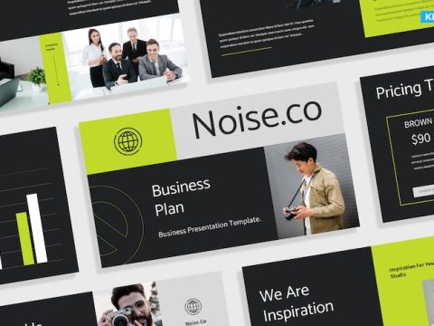 creative gray Lime Business Plan Presentation. 023