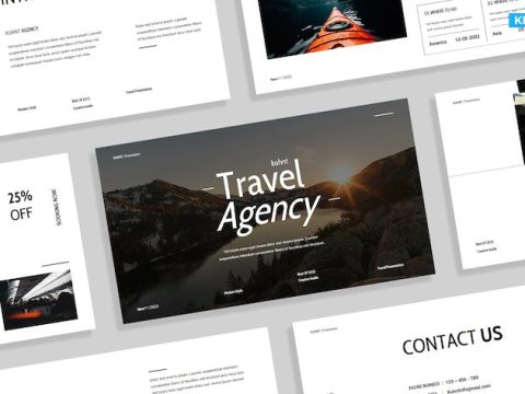 Creative White Black Travel Agency 023 YUYM2B7