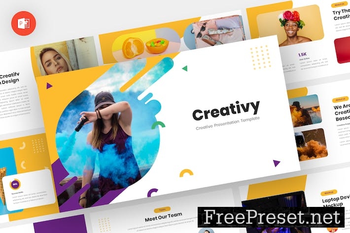 Creativity - Creative Powerpoint Template U9ALT88