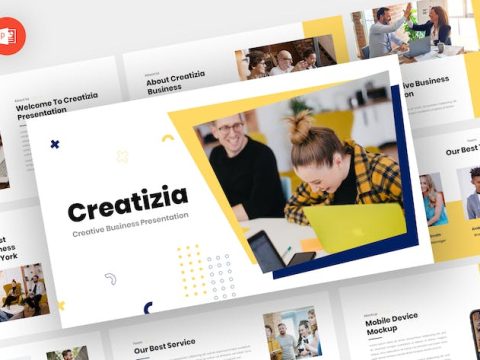 Creatizia - Creative Powerpoint Template FH6UR9F