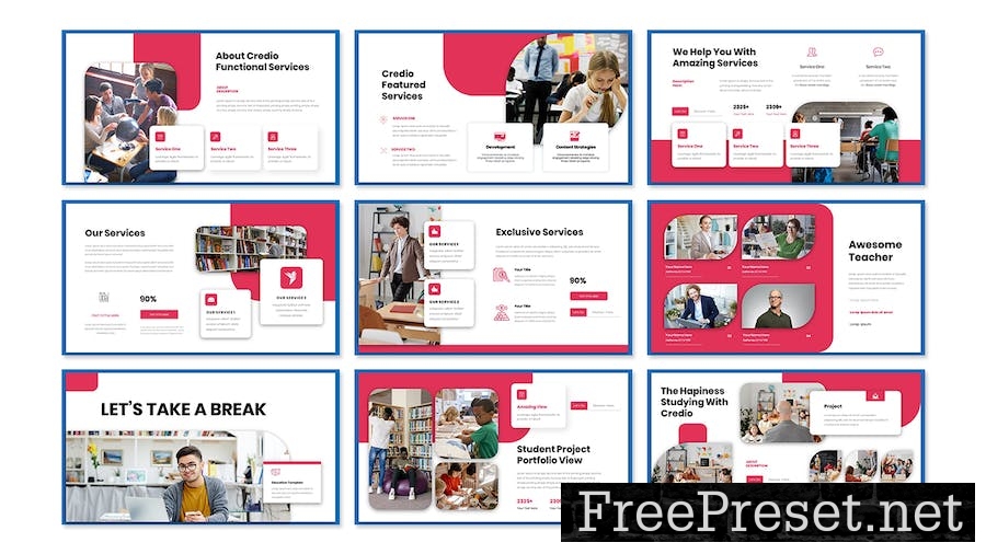 Credio - Education Presentation Keynote Template 33JA6SV