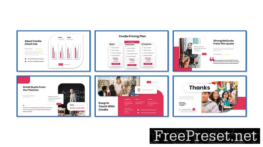 Credio - Education Presentation Keynote Template 33JA6SV