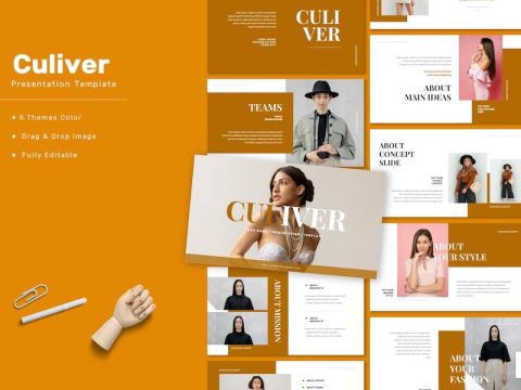 Culiver - Lookbook Keynote Template T2AUH54