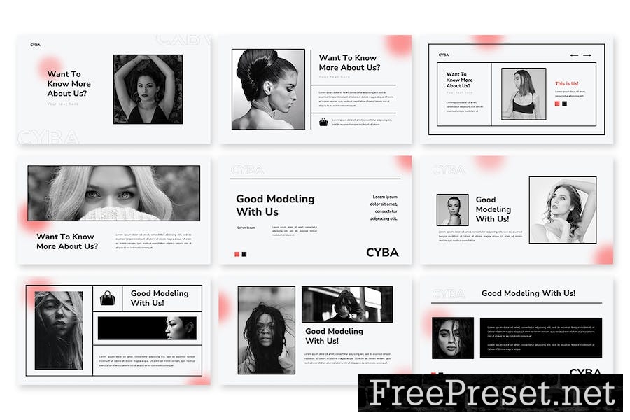 Cyba - Google Slides Template