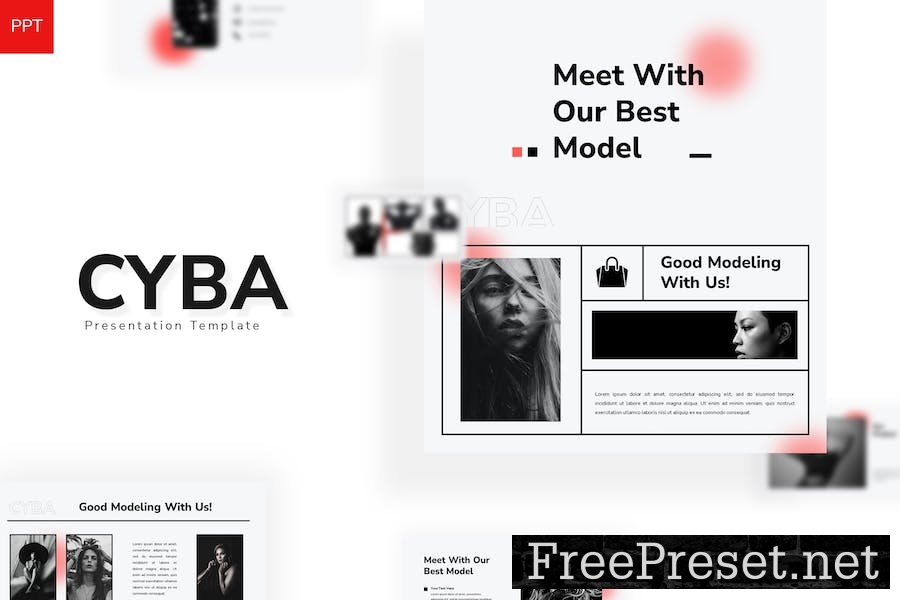 Cyba - Powerpoint Template 575DWEQ