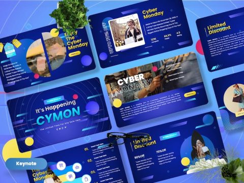 Cymon - Cyber Monday Keynote Template P2A37XY