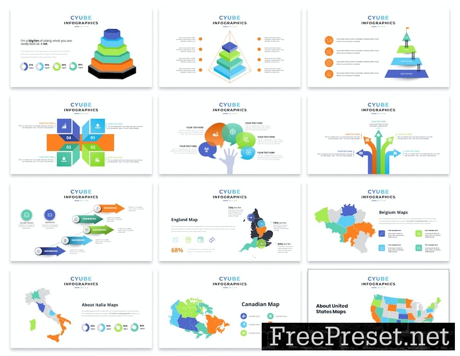 Cyube Infographic - Presentation Google Slide TM3SEES