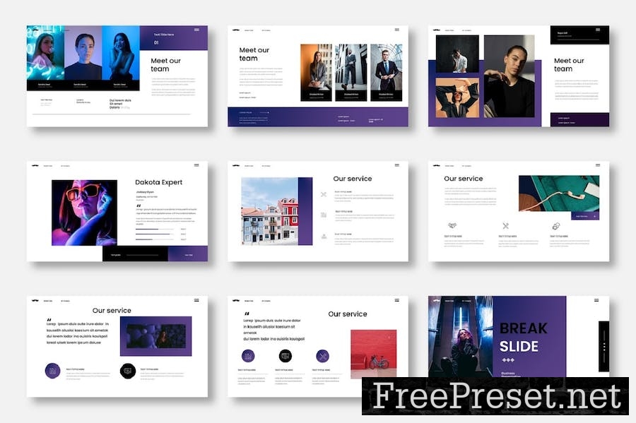 Dakota – Business PowerPoint Template