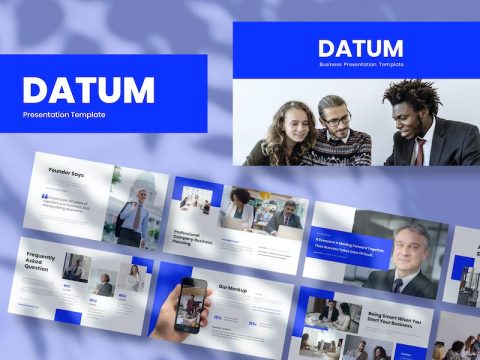 Datum - Business Presentation Google Slide Templat RZEFKUQ