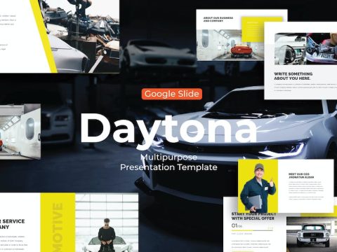 Daytona - Google Slide Template JCST2ZD