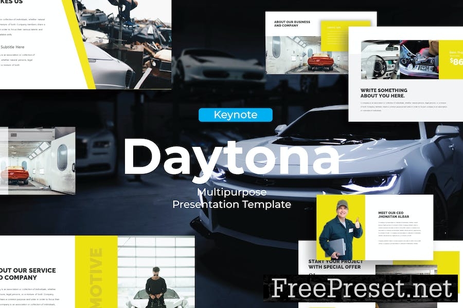 Daytona - Keynote Template U24W74A